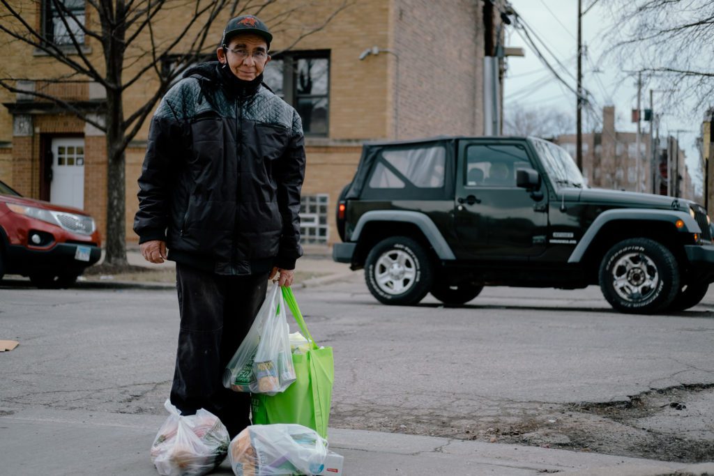 Mateo Guzman, client of SANAD Food Pantry