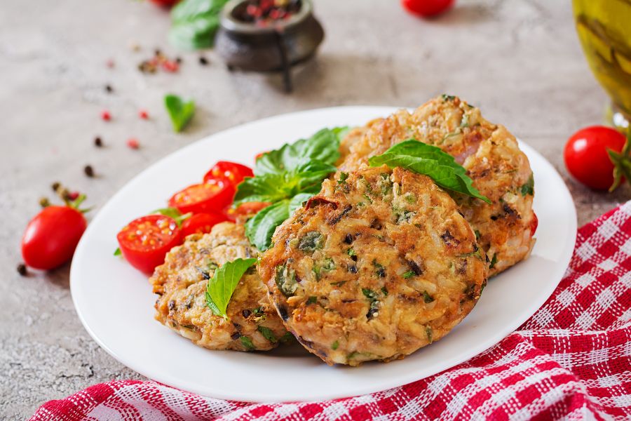 Turkey And Spinach Patties