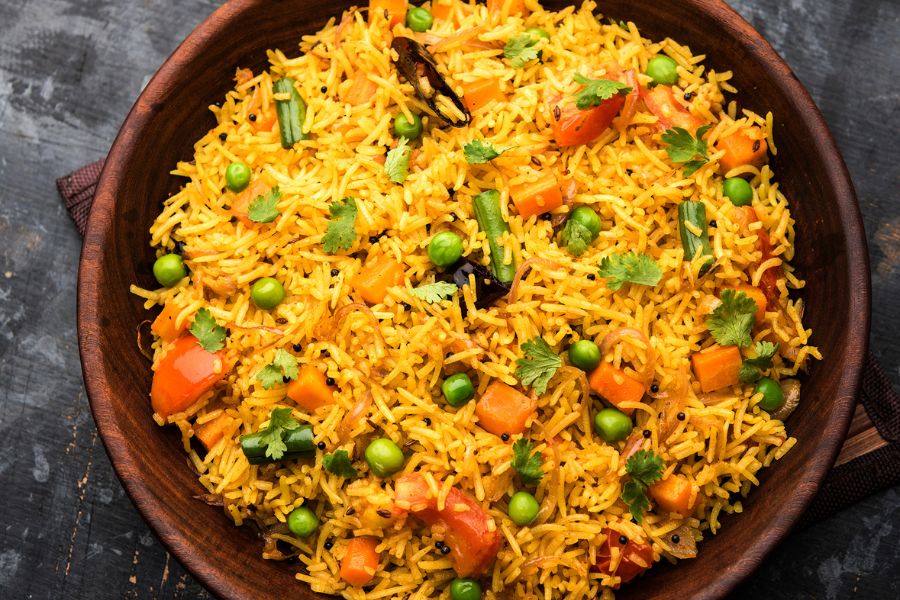 Indian Vegetable and Rice Skillet | Greater Chicago Food Depository
